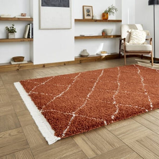 Boho Rust Rug | 5 sizes available in Homewares from Oriana B www.orianab.com