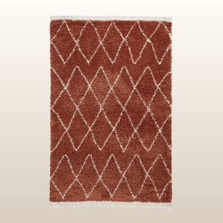 Boho Rust Rug | 5 sizes available in Homewares from Oriana B www.orianab.com