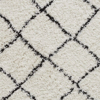 Boho White & Black Rug | 5 sizes available in Homewares from Oriana B www.orianab.com