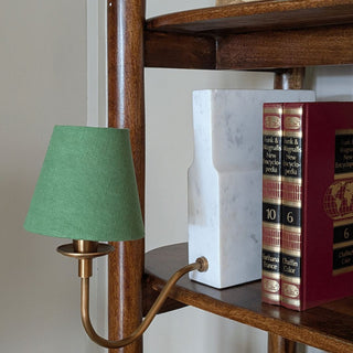 Bookshelf with Brass Tips in Furniture from Oriana B www.orianab.com