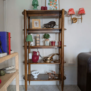 Bookshelf with Brass Tips in Furniture from Oriana B www.orianab.com