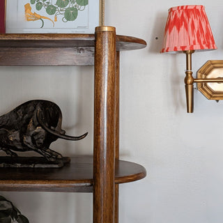 Bookshelf with Brass Tips in Furniture from Oriana B www.orianab.com