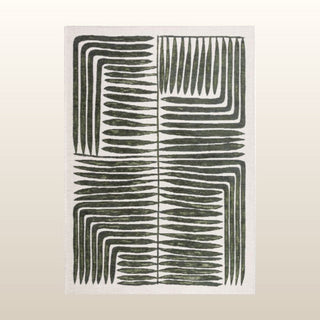Botania Rug | Green in Homewares from Oriana B www.orianab.com