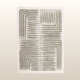 Botania Rug | Grey in Homewares from Oriana B www.orianab.com