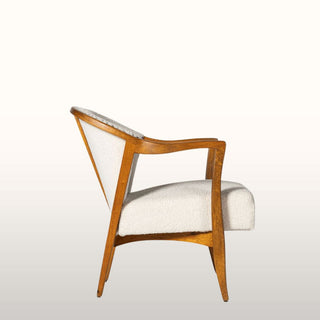 Boucle Fireside Armchair in Furniture from Oriana B www.orianab.com