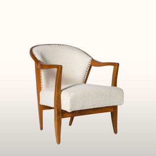 Boucle Fireside Armchair in Furniture from Oriana B www.orianab.com