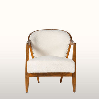 Boucle Fireside Armchair in Furniture from Oriana B www.orianab.com