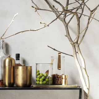 Brass Cocktail Shaker in Homewares from Oriana B www.orianab.com