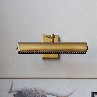 Brass Gallery Wall Light in Archived from Oriana B www.orianab.com