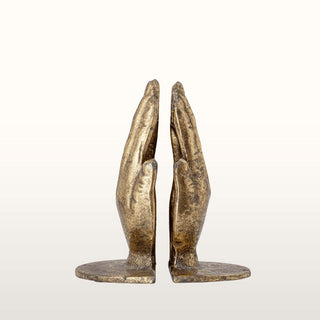 Brass Hand Bookends in Homewares from Oriana B www.orianab.com