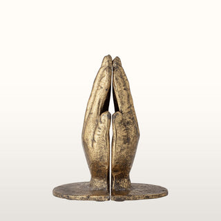 Brass Hand Bookends in Homewares from Oriana B www.orianab.com
