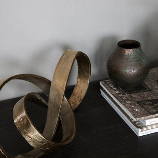 Brass Infinity Sculpture in Homewares from Oriana B www.orianab.com