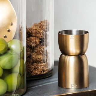 Brass Measuring Cup in Homewares from Oriana B www.orianab.com