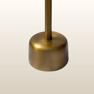 Brass Pedestal Side Table in Furniture from Oriana B www.orianab.com