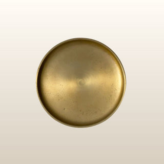 Brass Pedestal Side Table in Furniture from Oriana B www.orianab.com
