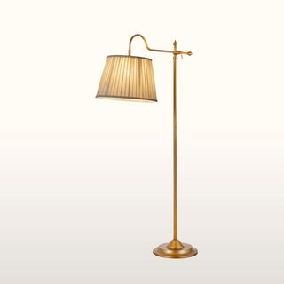 Brass Reading Floor Lamp in Lighting from Oriana B www.orianab.com