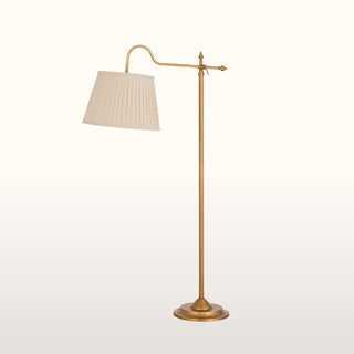 Brass Reading Floor Lamp in Lighting from Oriana B www.orianab.com