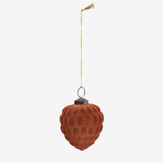 Burnt Orange Christmas Tree Ornament in Christmas Decorations from Oriana B www.orianab.com