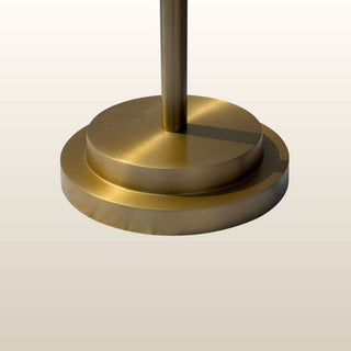 Carlton Brass Side Table with Antique Glass Top in Furniture from Oriana B www.orianab.com
