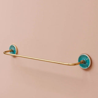 Ceramic Brass Towel Rail in Homewares from Oriana B www.orianab.com