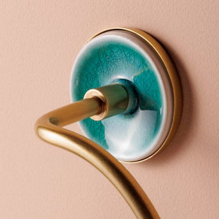 Ceramic Brass Towel Ring in Homewares from Oriana B www.orianab.com