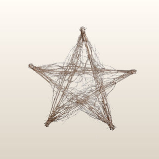Champagne Bamboo Star in Christmas from Oriana B www.orianab.com