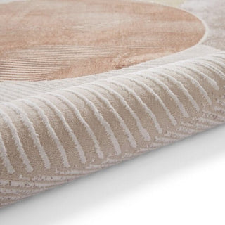 Circle Pattern Rug | Two Sizes | Rust in Homewares from Oriana B www.orianab.com