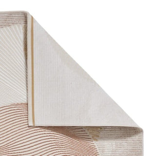 Circle Pattern Rug | Two Sizes | Rust in Homewares from Oriana B www.orianab.com