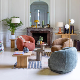 Club Swivel Chair | Chestnut in Furniture from Oriana B www.orianab.com