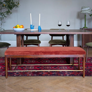 Conor Bench | Rust in Furniture from Oriana B www.orianab.com