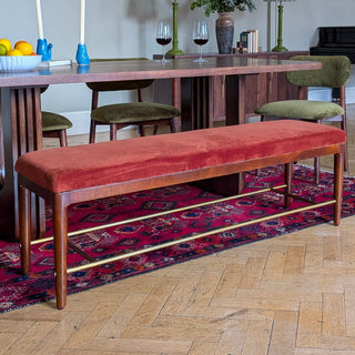 Conor Bench | Rust in Furniture from Oriana B www.orianab.com