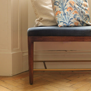 Conor Bench | Smokey Blue in Furniture from Oriana B www.orianab.com