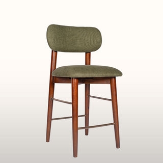 Counter Stool | Green Linen in Furniture from Oriana B www.orianab.com