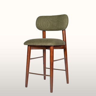 Counter Stool | Green Linen in Furniture from Oriana B www.orianab.com