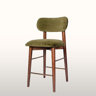 Counter Stool | Green Velvet in Furniture from Oriana B www.orianab.com