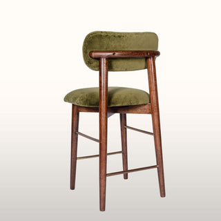 Counter Stool | Green Velvet in Furniture from Oriana B www.orianab.com