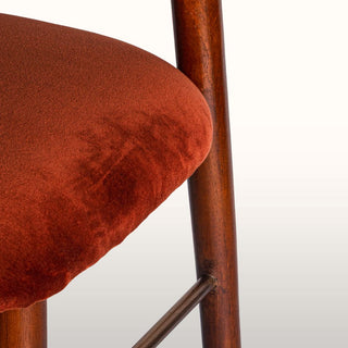 Counter Stool | Rust Velvet in Furniture from Oriana B www.orianab.com