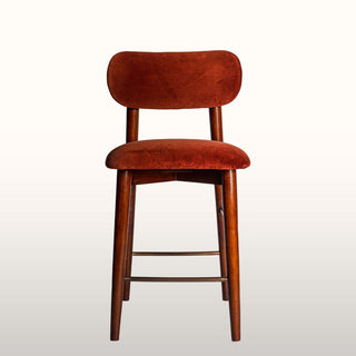 Counter Stool | Rust Velvet in Furniture from Oriana B www.orianab.com