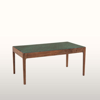 Curved Coffee Table | Green Marble in Furniture from Oriana B www.orianab.com