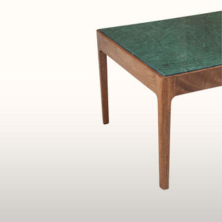 Curved Coffee Table | Green Marble in Furniture from Oriana B www.orianab.com