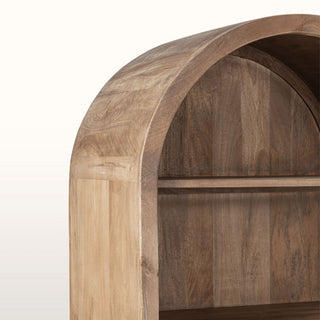 Curved Open Bookcase in Furniture from Oriana B www.orianab.com