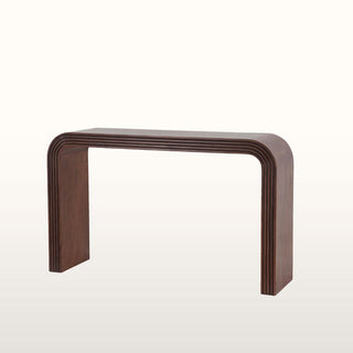 Curved Wood Console Table in Furniture from Oriana B www.orianab.com