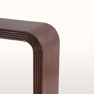 Curved Wood Console Table in Furniture from Oriana B www.orianab.com