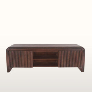 Curved Wood TV Cabinet in Furniture from Oriana B www.orianab.com