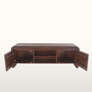 Curved Wood TV Cabinet in Furniture from Oriana B www.orianab.com