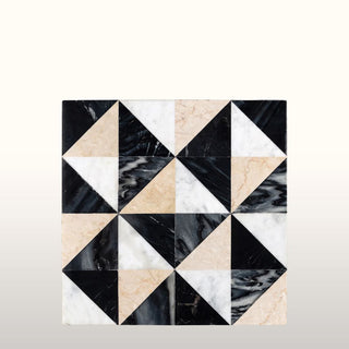 Cut Marble End Table | Design Project Surplus in Outlet from Oriana B www.orianab.com