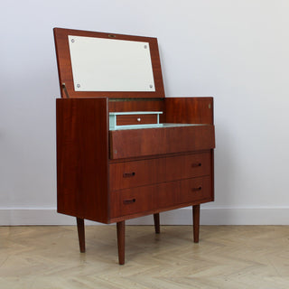 Danish Dressing Table with Drawers in Vintage from Oriana B. www.orianab.com