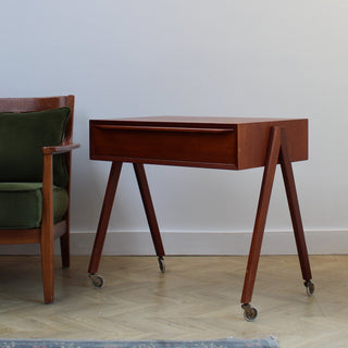 Danish Side Table/Sewing Trolley in Archived from Oriana B www.orianab.com