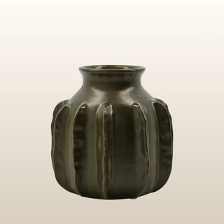 Dark Green Ceramic Vase in Homewares from Oriana B www.orianab.com