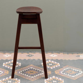 Dark Wood Bar Stool in Archived from Oriana B www.orianab.com